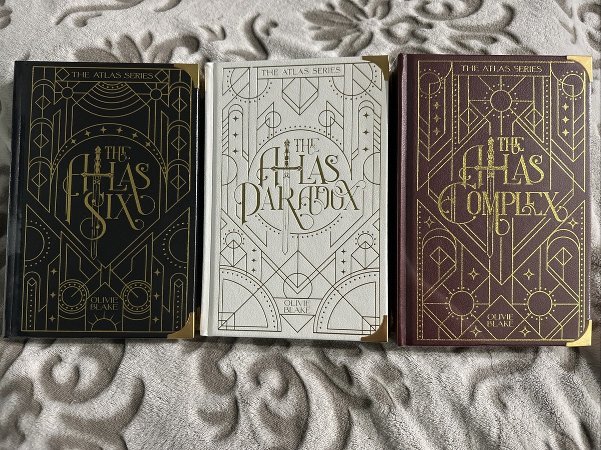 The Atlas Six Trilogy Olivie Blake Bookish Box Exclusive Edition