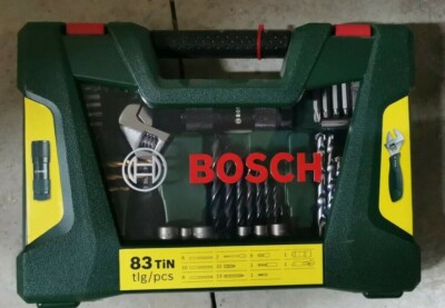 Bosch V-Line TiN-Bohrer- und Bit-Set, 83-teilig