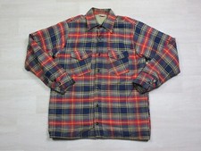 VTG 1970s Frostproof Heavyweight Button Up Flannel Shirt Men's XL Plaid Lined
