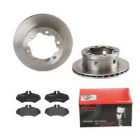 Brembo Bremsscheiben Ø285MM + BremsbelÄGe Hinten FÜR MERCEDES-BENZ Sprinter 3-T