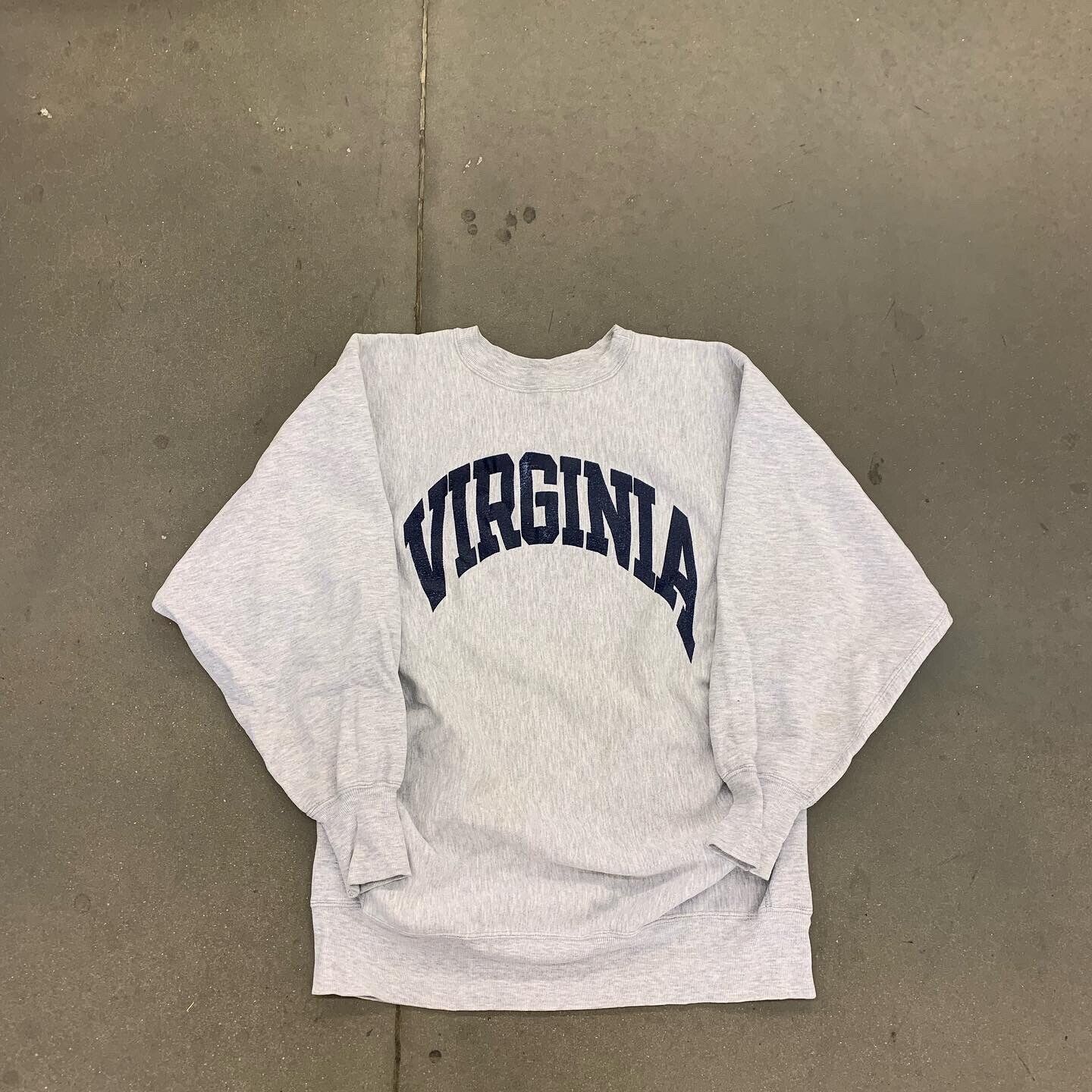 Vintage Champion Reverse Weave Virginia Sweatshirt 80s 90s | eBay