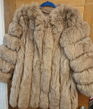 Women Natural Fur Thick Jackets Real Fur Coat