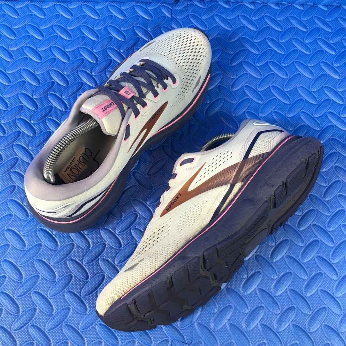 Women’s 10.5 Men’s 9 Brooks Ghost 15 Blue Athletic Running Walking Shoes Sneaker Brooks Ghost 15 Running Shoes Womens Size 10.5 Sneakers  main image 2