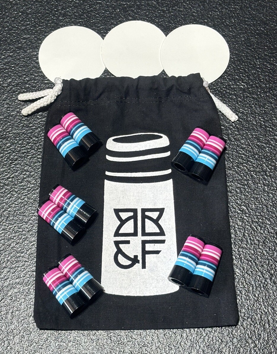 NEW BB&F Co Boyd Blade Bespoke Iron and Wedge Ferrules Multiple 1inch Designs eBay