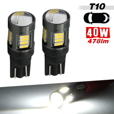 T10/921/912/194 White High Power LED Reverse/Back Up Light Bulb 2 bulbs