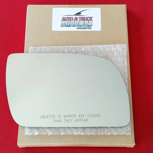 NEW Mirror Glass + ADHESIVE for CHEVY GMC TRUCK Passenger  Side ** FAST SHIP*