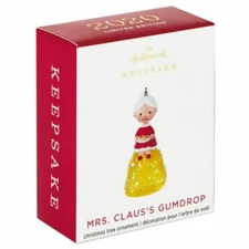 Hallmark 2020 Mrs Claus's Gumdrop Limited Edition Minature
