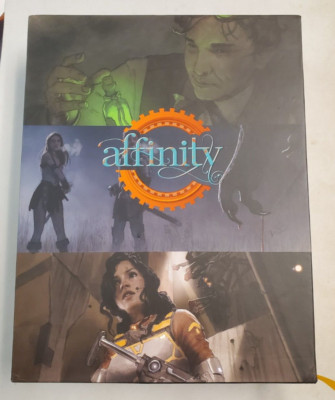 Affinity RPG 3 book slipcase DEM used 5e compatible