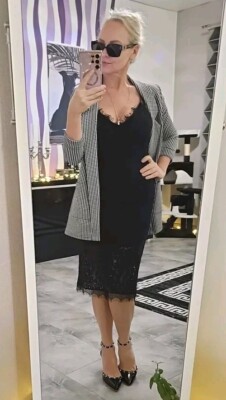Kleid Mit Blazer  2 Tlg. 34  nicht Getragen 