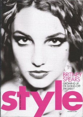 BRITNEY SPEARS Cover UKmag 2003 ONE DAY ISSUE