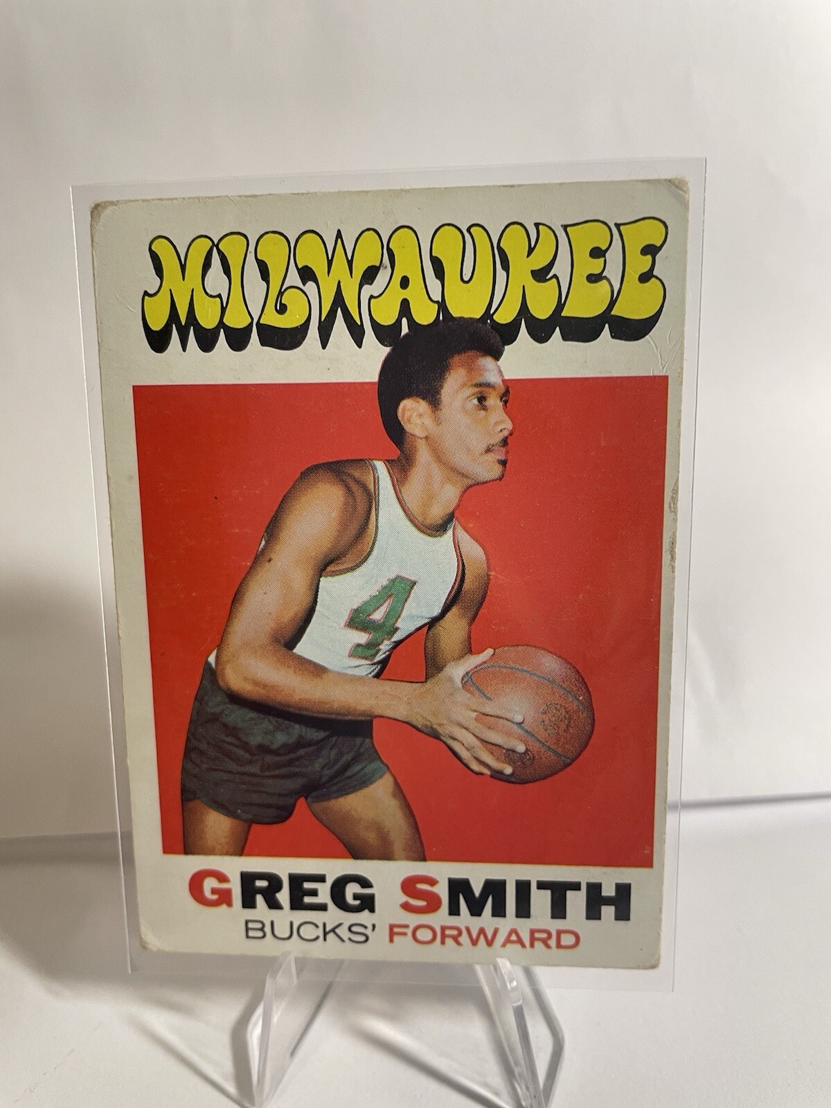1971-72 Topps - #129 Greg Smith. *writing On Back Of Card*