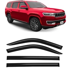 Sun Rain Visors Wind Rain Guards for 2022-2025 Jeep Wagoneer