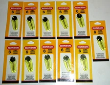 (11) packages RONSON LIGHTER FLINTS for Zippo
