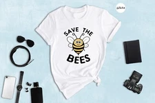 Save The Bees T-Shirt, Cute Bee T-Shirt, Beekeeper T-Shirt, Powerful Shirt