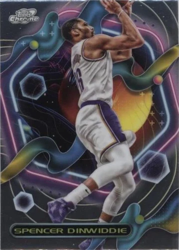 2023-24 Topps Cosmic Chrome - Spencer Dinwiddie #15