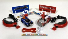PAW PATROL Chase  Marshall CARRERA 1st RADIO CONTROL Track RACERS Incomplete 