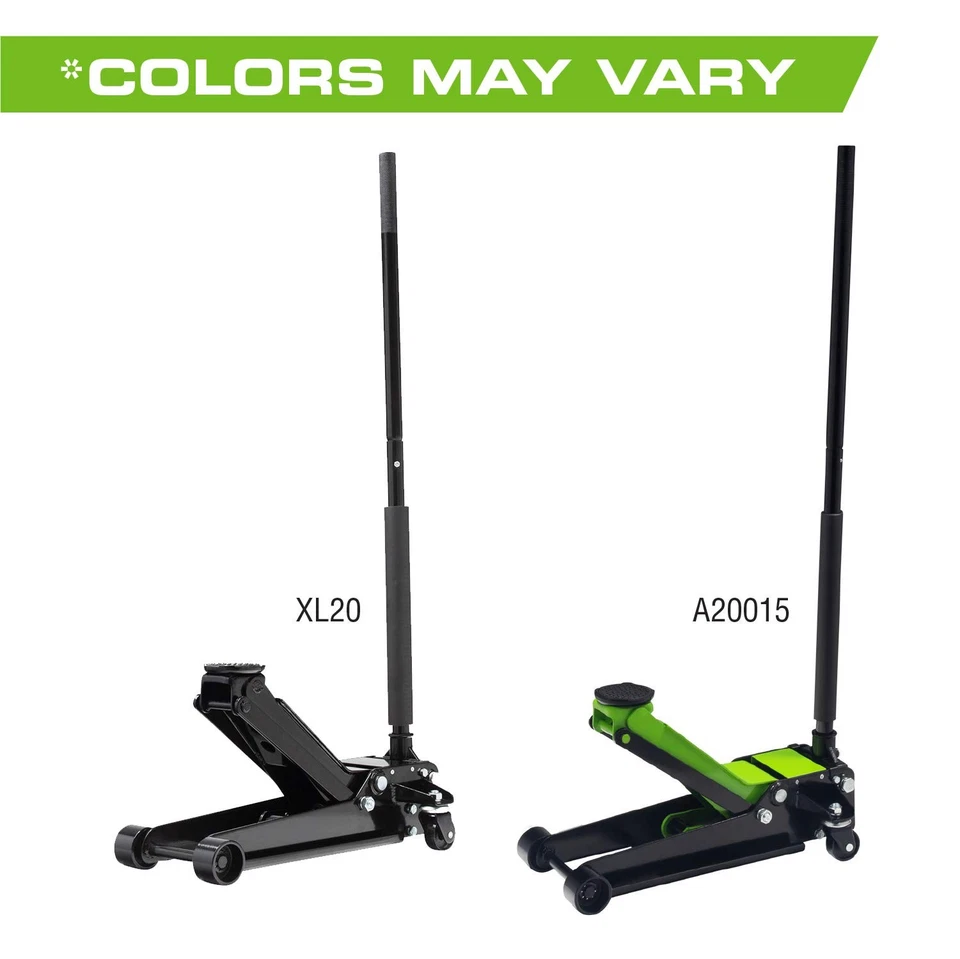 Arcan 2 Ton Low Profile Quick Rise Steel Floor Jack A20015 / XL20 , Black , 26 - Image 2 of 4