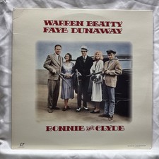 BONNIE AND CLYDE Laserdisc LD Warren Beatty Faye Dunaway