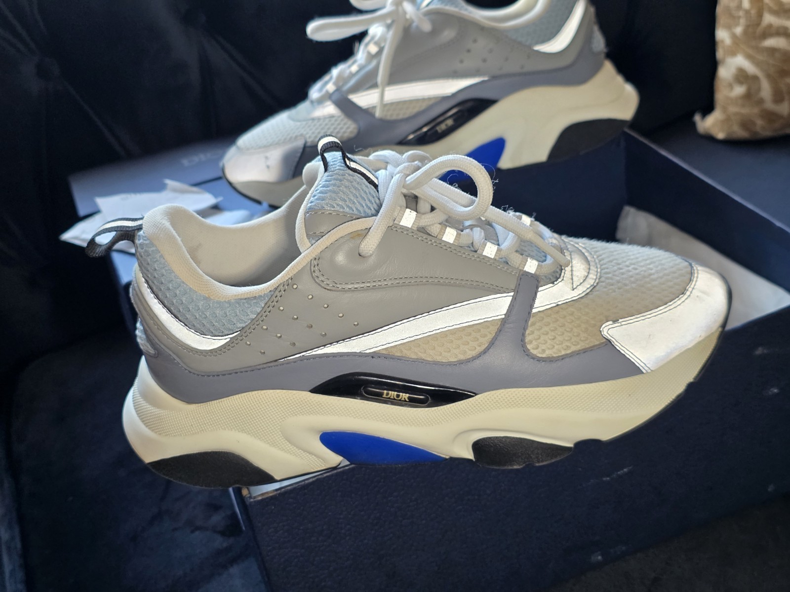 Dior B22 Trainers - Baby Blue image 4