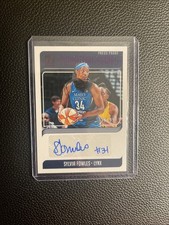 2019 Panini Donruss WNBA Signature Series Sylvia Fowles Press Proof Purple /99