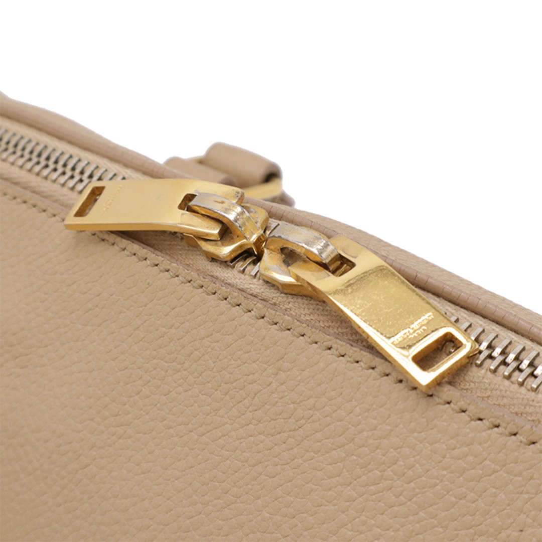 Saint Laurent Paris Ysl Yves Borsone Bambino Mini Borsa a Mano 2 Vie Borsa a Tracolla Beige