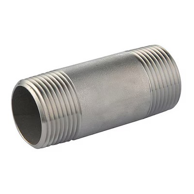 3/4'' Mnpt X 4 Ft. Tbe 304 Stainless Steel Pipe Sch 80, E4bne21