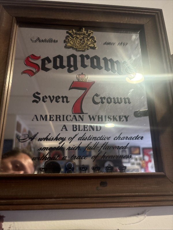 beer mirror sign
