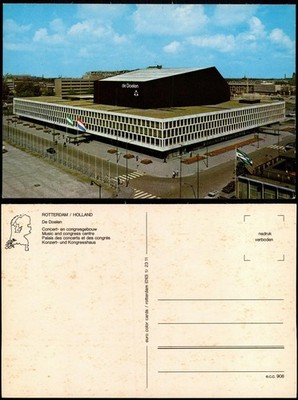 Rotterdam    congresgebouw Music and congress centre 1970