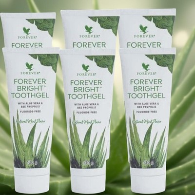 6x Forever Living Bright Toothgel Zahnpasta Zahncreme je 130 g  NEU