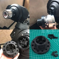 For Thrustmaster T300 TX T500 TS-PC Metal Steering Wheel Adapter Quick Release