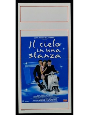 locandina IL CIELO IN UNA STANZA scooter vespa piaggio lambretta innocenti B14