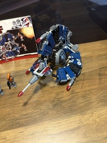 LEGO Star Wars The Clone Wars Droid Tri-Fighter 8086 (268 pcs) Instr No Box