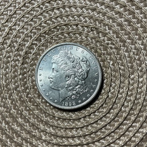 1898 Morgan Silver Dollar $1 Coin Circulated Uncertified US 0.9 Fineness
