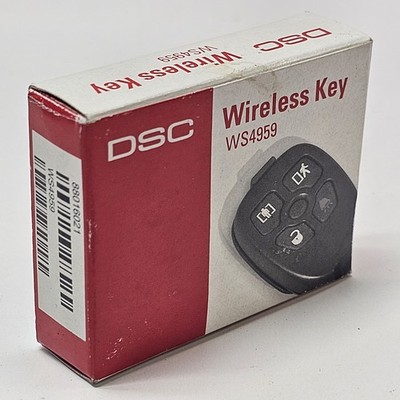 Tyco DSC WS4959 5-Button 12 Function Wireless Keyfob Remote Key NEW IN BOX