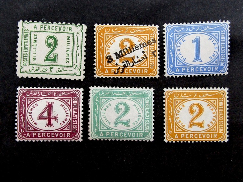 nystamps British Egypt Stamp # J10//J19 Mint OG H L10y1826