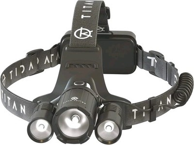 Super Bright Rechargeable LED Headlamp Flashlight Torch + USB Car & Wall Charger