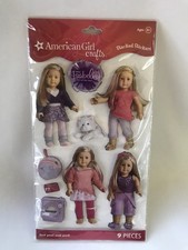 American Girl AG Crafts 2014 Stacked Sticker Sheet - Isabelle “Girl of the Year”
