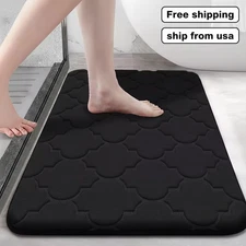 Memory Foam Bath Mat Rug , Ultra Soft and Absorbent Bathroom Rugs, Non-Slip New