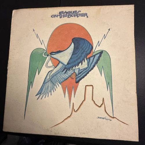 Eagles On the Border Vinyl LP Asylum Records 7E-1004 1974 EX/VG