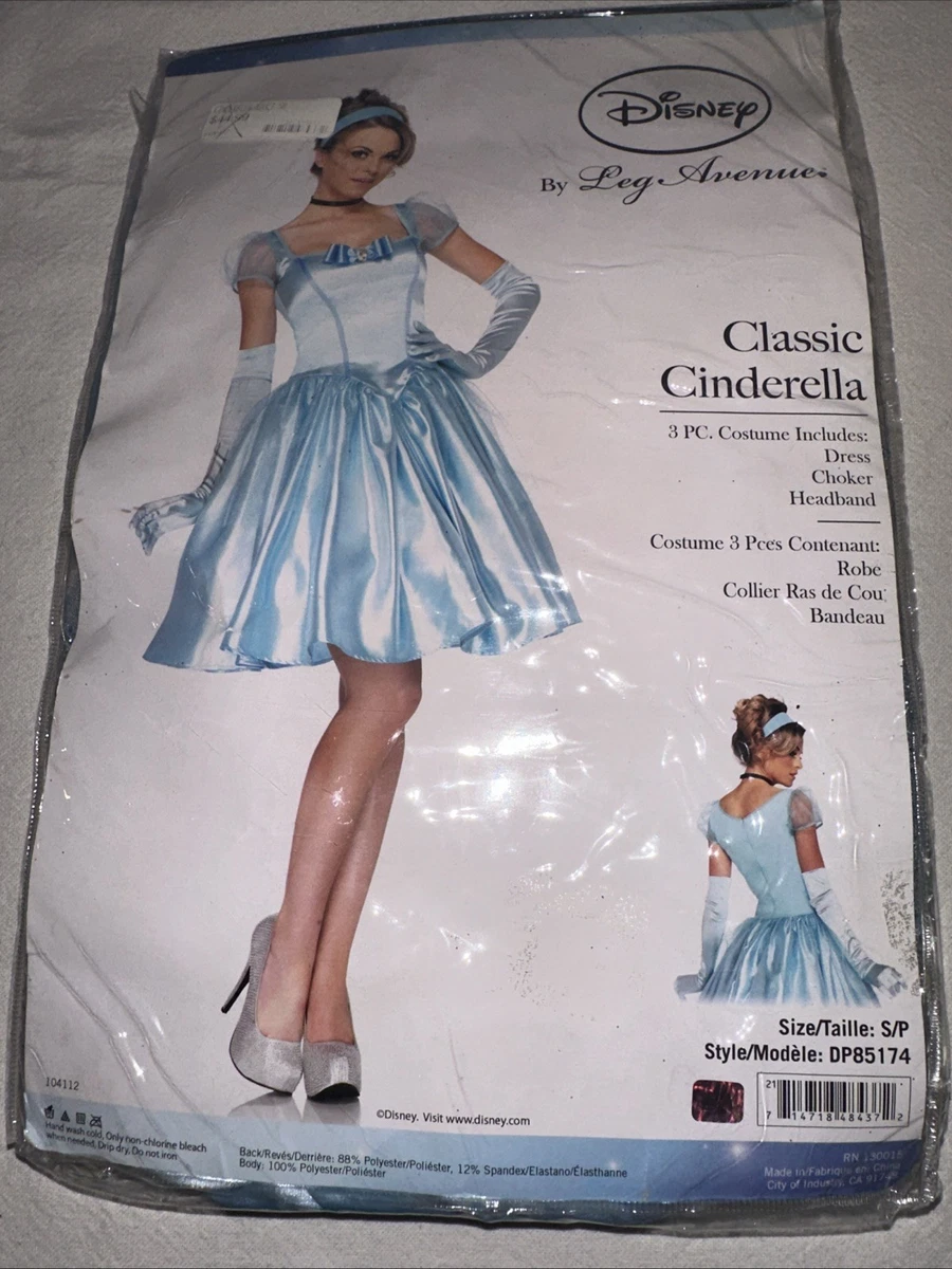 Cinderella Ladies Fancy Dress Adult Cinderella Dress