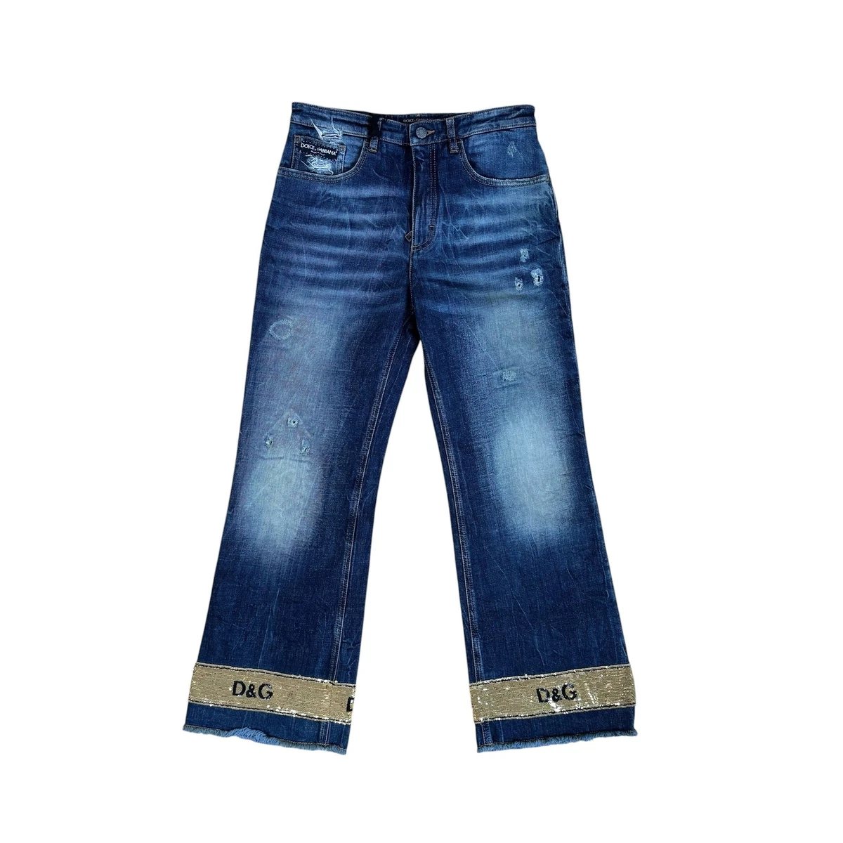 25+ Vintage Dolce and Gabbana Indiana Women's Jeans for sale