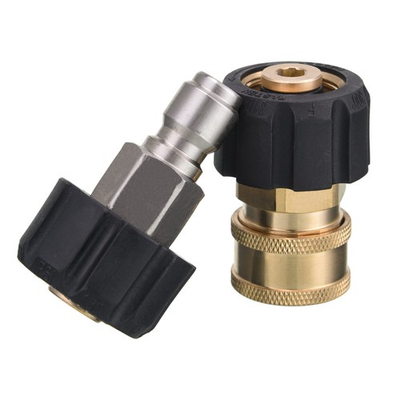 #ad #ad M22 14mm to 3 8quot; Quick Connect Couplers for Pressure Washer Hose Fittings $22.93