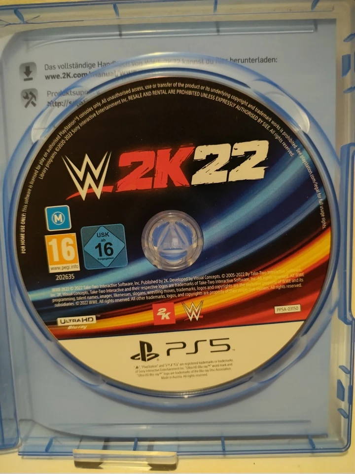 Wrestling WWE 2K22 (Playstation 5 Spiel , 2022) - Bild 3 von 3