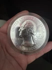 HUGE 2015 5 Ounces of  .999 Fine Silver Saratoga New York Silver Bullion Coin