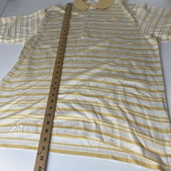 Fairway and Greene Shirt Mens Large Yellow Short Sleeve Golf Outdoors Polo Used - Image 4 of 4