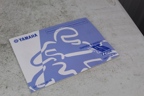 NEW 2014 YAMAHA YZ85 Owners Manual YZ 85 2002 - 2018