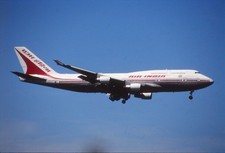 Dia Boeing 747 Air India Flugzeug 35mm ungerahmt O85-7-5