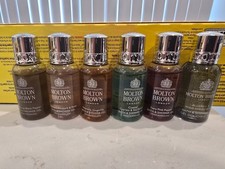 Molton Brown London Bath & Shower Gel Gift Set 6 x Mini Travel Size