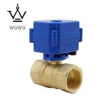 DC12V 24V DN15 DN25 Mini Electric Ball Valve ...