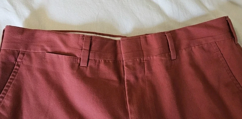 Винтажный 1980-х Brooks Bros плоский переднее платье брюки мужской размер 32 x 29 сделано в США  - Изображение 4 из 4